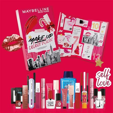 Calendrier De Lavent Maybelline New York 2024 Jaime Lillian