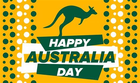 Australien Tag Nationaler Gl Cklicher Feiertag Am Januar