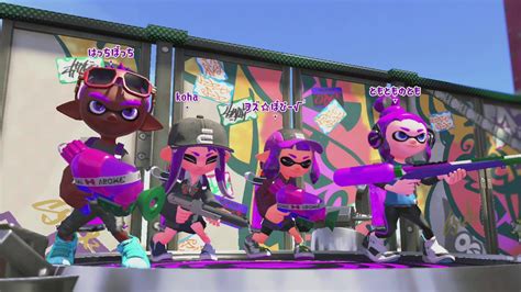 スプラトゥーン2 ガチホコ ウデマエx スパッタリー、スシコラ Youtube