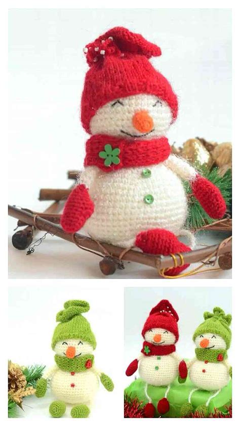 Amigurumi Snowman Crochet Free Pattern Always Free Amigurumi