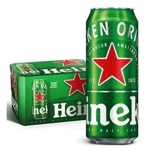 Cerveja Heineken Premium Pilsen 12 Unidades Lata 473ml Frete grátis