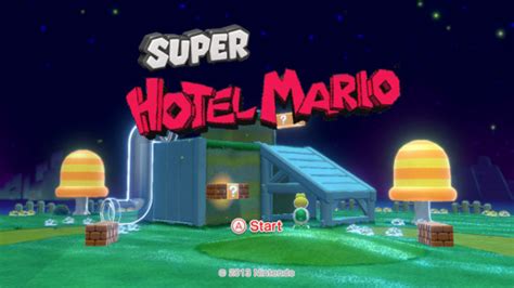 Super Hotel Mario Super Mario 3d World Mods