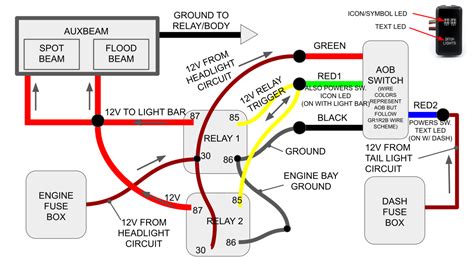 Light Bar Switch Diagram