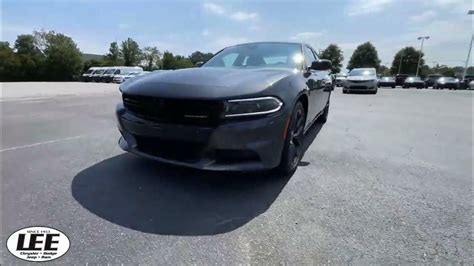 2023 Dodge Charger Sxt Black Top Package Rwd 607731 Youtube