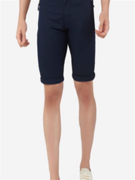 Buy Beevee Men Navy Blue Outdoor Shorts Shorts For Men 18409076 Myntra