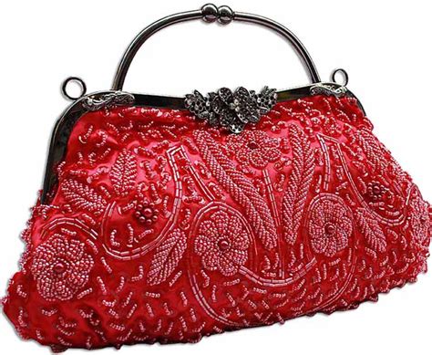 Clutch bags | Red clutch handbags | Gold Evening clutch bags | wedding ...