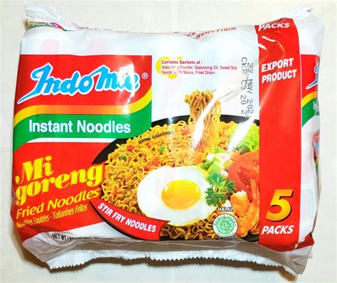 Indomie Mi Goreng Instant Stir Fry Noodles Halal Certified Original