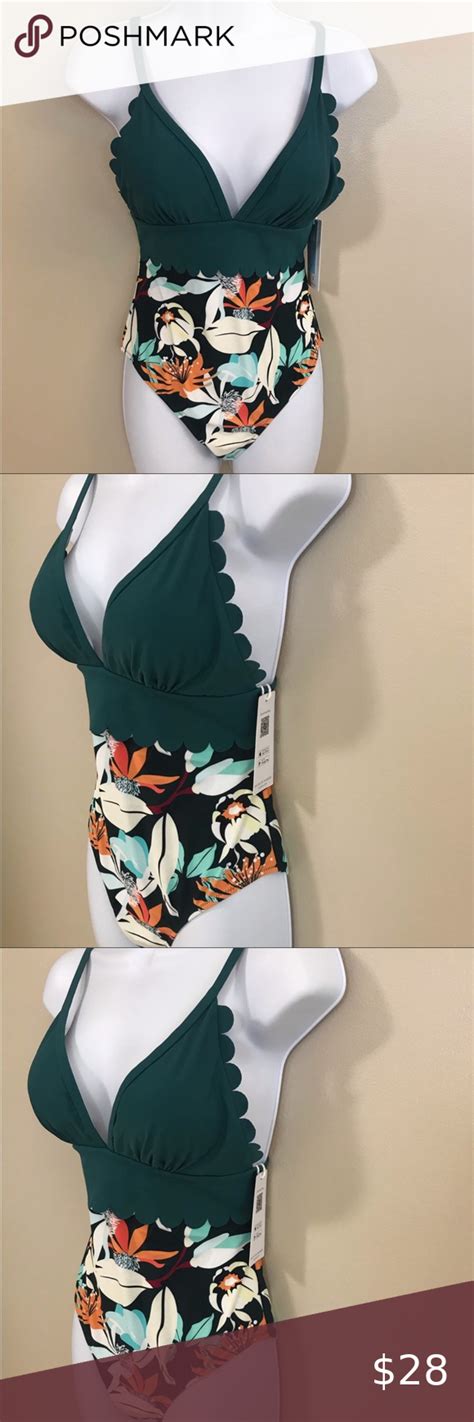 Cupshe One Piece Swimsuit Size S Gorgeous Cupshe One Piece Swimsuit Features A Solid Color