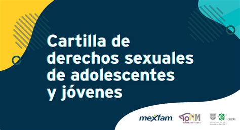 Cartilla Ddss Segunda Edicion 22 Cartilla De Derechos Sexuales De