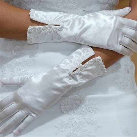 Women Net Wedding Gloves Bridal Evening Party Gloves Wedding Etsy