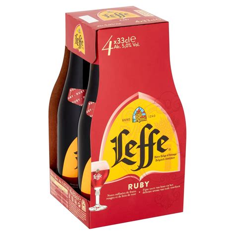 Leffe Bi Re Belge D Abbaye Ruby Bouteilles X Cl Carrefour Site