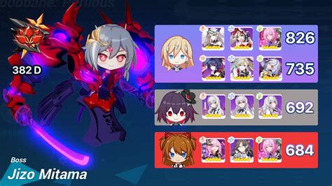 Jizo Mitama EX Abyss Compilation RedLotus 382D Honkai Impact 3rd