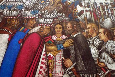 Hernan Cortes And The Aztecs In War