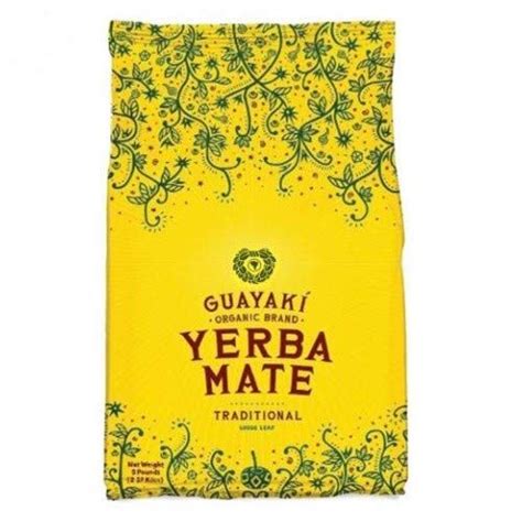 Guayaki Traditional Yerba Mate 75 Tea Bags 7 9oz Pack Of 2 Yerba