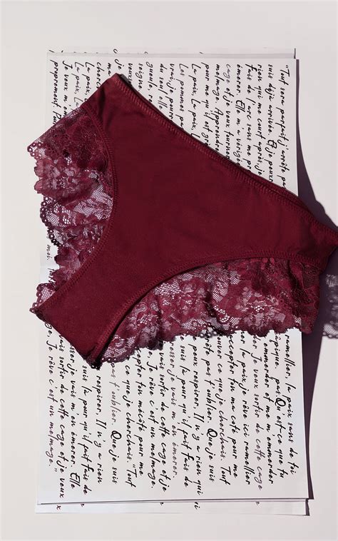 Γυναίκα Lingerie Slip Softie TENCEL Modal Γυναικεία Culotte με δαντέλα