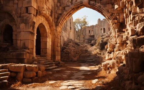 Premium Photo Timeless Beauty Ancient Classic Stone Arches