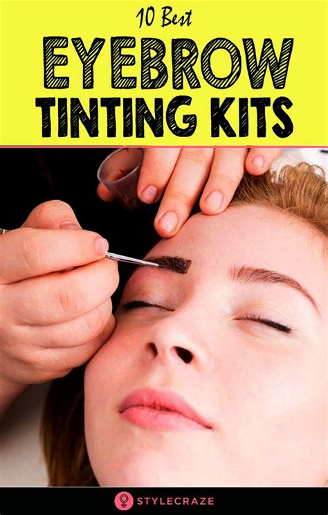 Best Eyebrow Tinting Kits Eyebrow Tinting Best Eyebrow Products