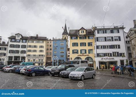 Zurich Switzerland Historical Building Editorial Image Image Of