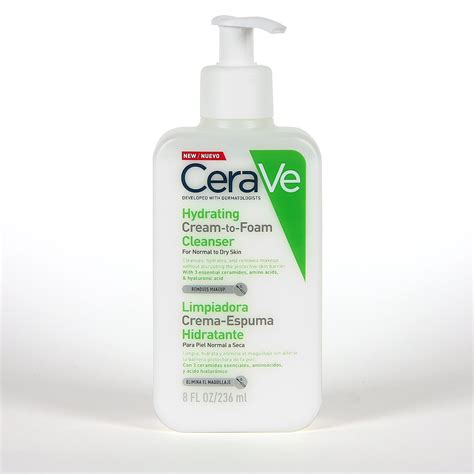 CeraVe Limpiadora Crema Espuma Hidratante 236 Ml CeraVe Farmacia