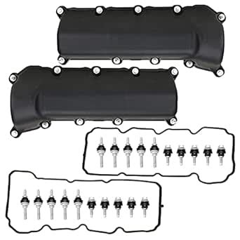 Amazon MITZONE Left Right Engine Valve Covers With Gasket Bolts