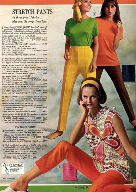 1968 Stretch Pants 1960s Fashion Fashion Retro Fashion