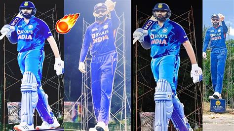 Rohit Sharma And Virat Kohli Huge Cutout In Kerela 🔥 Indvssa First T20