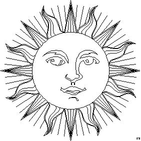 Sun Coloring Pages | PicGifs.com