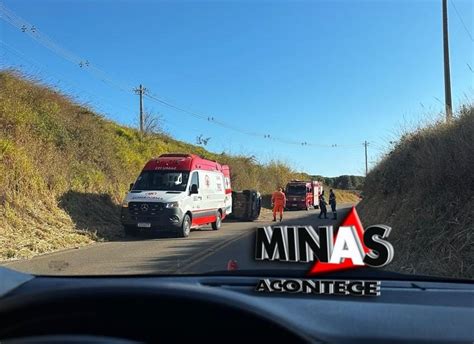 Idoso Fica Ferido Em Acidente Na Mgc Entre Machado E Carvalh Polis