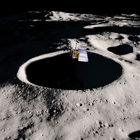 A Visualization Of NASA U2019s Lunar Reconnaissance Orbiter Passing Low