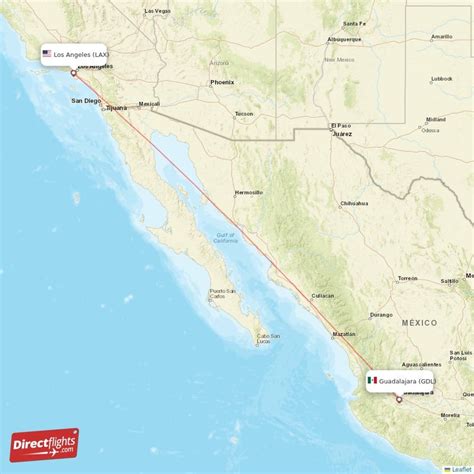 Direct Flights From Guadalajara To Los Angeles Gdl To Lax Non Stop