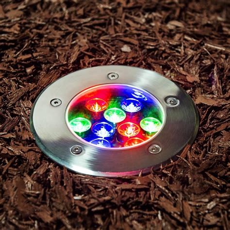 Rgb Led In Ground Well Light Watt Super Bright Leds