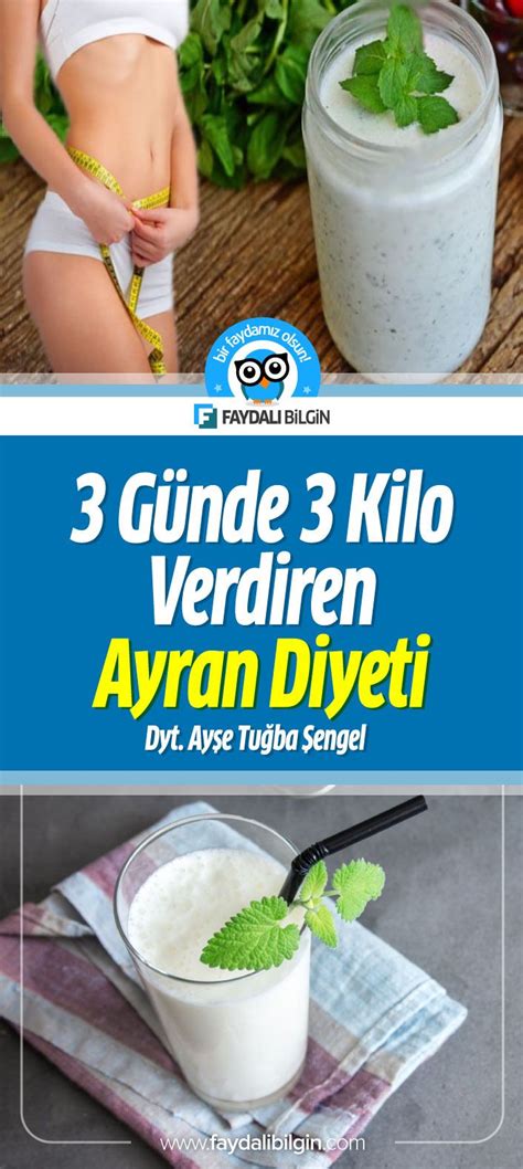 Bu hafta sizlere ayran diyeti tarifimden bahsedeceğim Yeniyılda