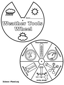 Weather Tools Activity | Weather Tools Worksheet by Green Apple Lessons ...