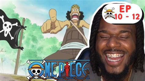 CAPTAIN USOPP HONORABLE Liar ONE PIECE ANIME EPISODES 10 11 12