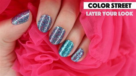 Layer Your Look With Color Street Nail Polish How To Apply Color Street Nails Youtube