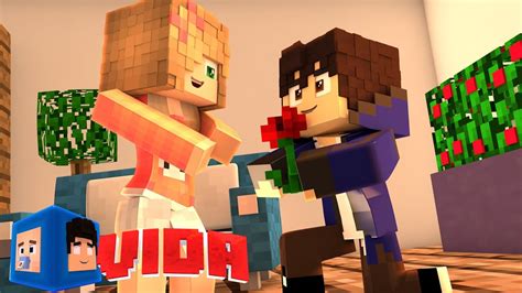 Minecraft O Pedido De Namoro 113 Minecraft Vida Youtube