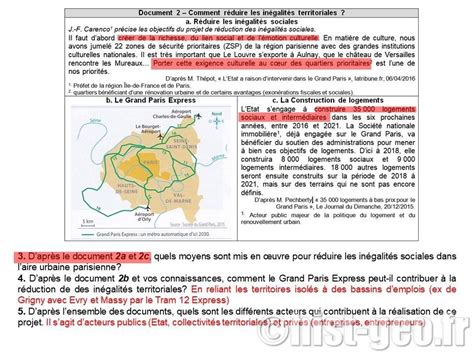 Partie 2 Pourquoi et comment aménager le territoire