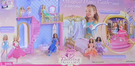 Buy Barbie The 12 Dancing Princesses Magical Dance Castle Playset W