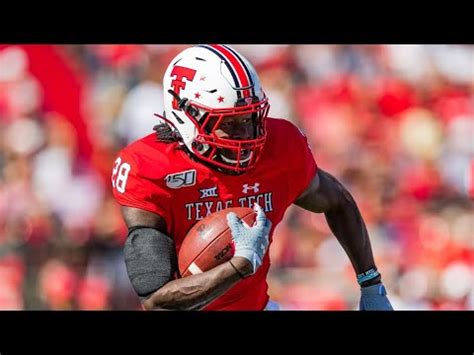 Sarodorick Thompson Highlights Texas Tech Rb Youtube