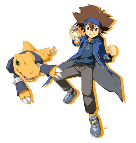 Yagami Taichi Agumon Xros Wars Style By Rw09 On Deviantart Digimon