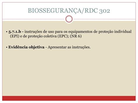 Ppt Biosseguran A Em Lac Baseada Na Rdc Anvisa Powerpoint