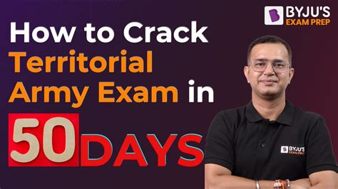 How To Crack Territorial Army Ta Exam In Days Territorial Army