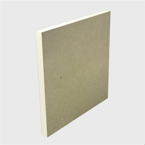 6 Feet White Gypsum Plain Board Rectangular Thickness 12 5 Mm At