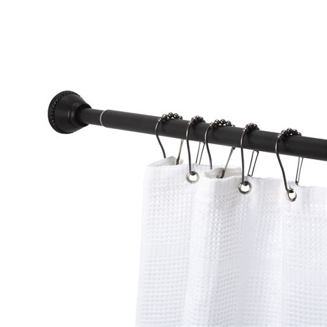 Bath Bliss 72 Straight Tension Shower Curtain Rod And Reviews Wayfair