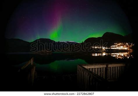 Northern Lights Norway Night Sky Green Stock Photo 2272862807 | Shutterstock