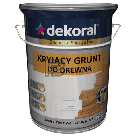 Dekoral Kryjący grunt do drewna 5L