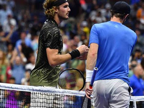 WATCH: Andy Murray completely ignores Stefanos Tsitsipas during the ...