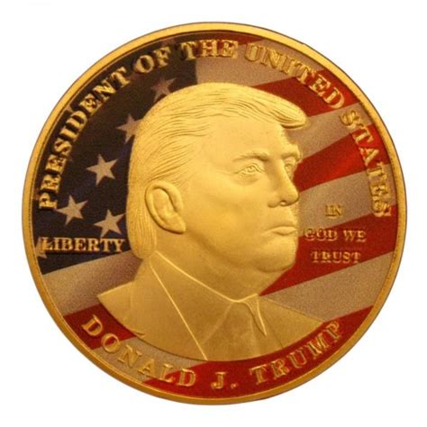 Donald Trump Gold Coin