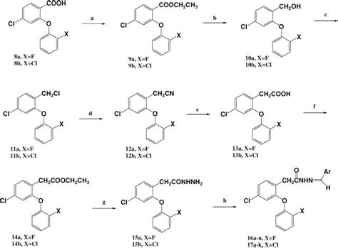 Scheme 1 Reagents And Conditions A Socl2 Etoh Reflux 4 H B Lialh4 Download Scientific