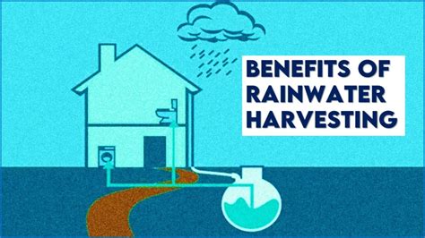 Benefits Of Rainwater Harvesting Amazing Way To Save Water